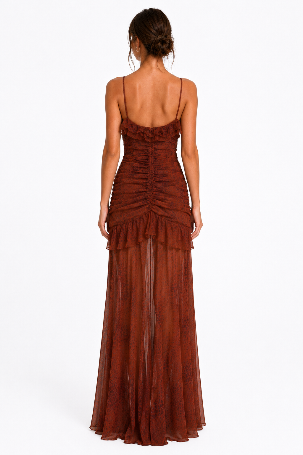 Rust Floral Ruched Mesh Maxi Dress - 4 - ChatGPT Image 2026年6月24日 15 04 55 (4)